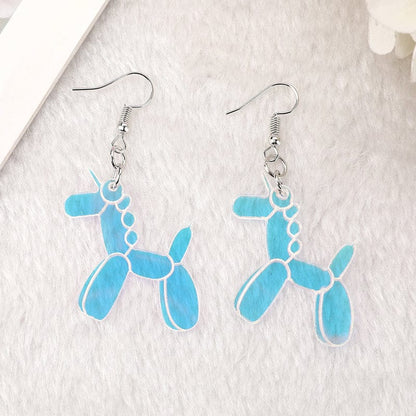 1Pair Butterfly Charm Acrylic Earrings