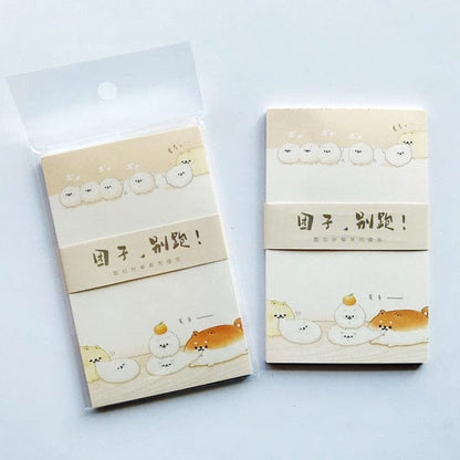 1pc 30 pages Kawaii Shiba Inu Memo Pads