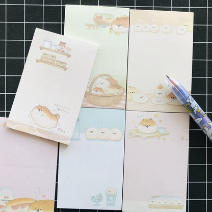 1pc 30 pages Kawaii Shiba Inu Memo Pads