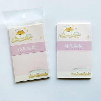 1pc 30 pages Kawaii Shiba Inu Memo Pads