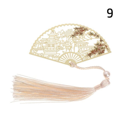 1PC Kawaii Fan Bookmark