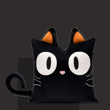 Creative Kitten Patch Pillow