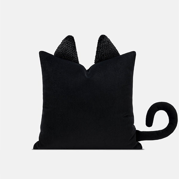 Creative Kitten Patch Pillow