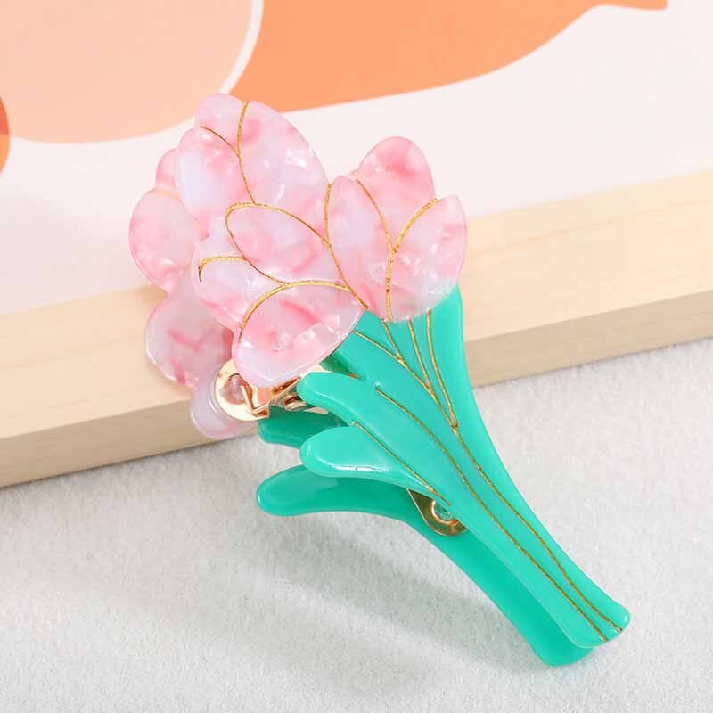 1Pc Tulip Hair Claw Grip