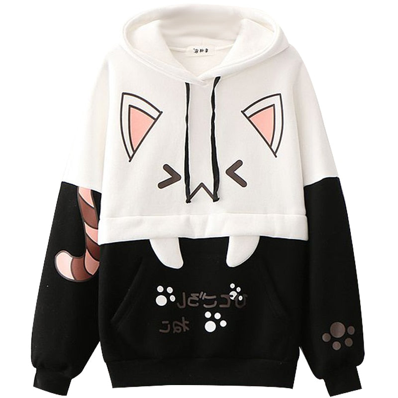 Nya Kitty Soft Kawaii Hoodie