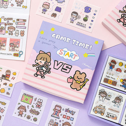 100 Sheets Set CuteCute Planet Journal Stickers