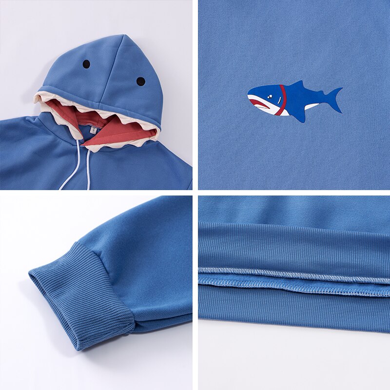 Kawaii Moodie Shark Hoodie - Cute and Playful