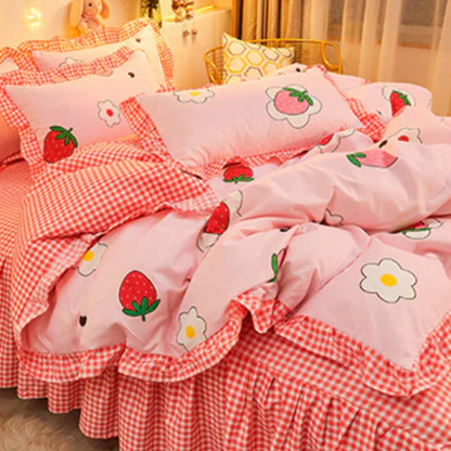 Strawberry Bedding Set The Perfect Way to Sweeten Your Sleep