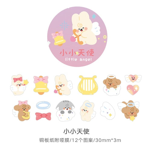 1Roll Kawaii Animal Party Decor Adhesive Tape