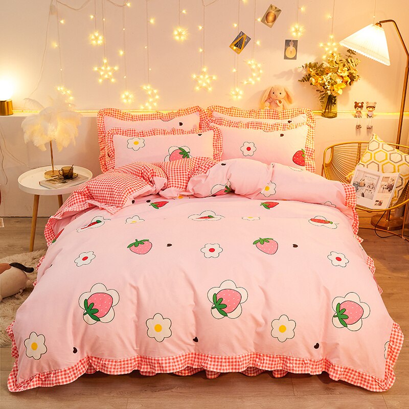 Strawberry Bedding Set The Perfect Way to Sweeten Your Sleep