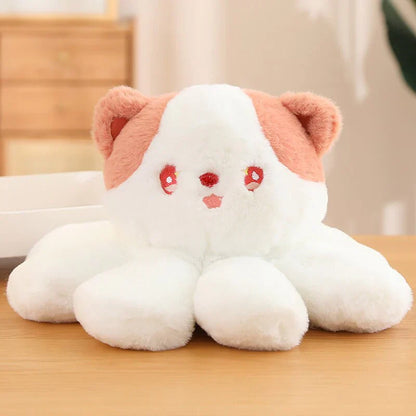 Kawaii Fluffy Cat-topus Plushies