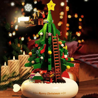 Building Block Christmas Tree Music Box