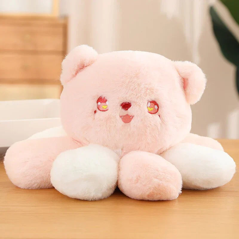 Kawaii Fluffy Cat-topus Plushies