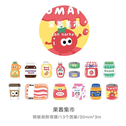 1Roll Kawaii Animal Party Decor Adhesive Tape