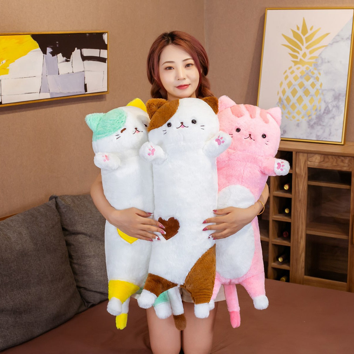 The Cat Family Stuffed Animal (80cm) – Limited Edition