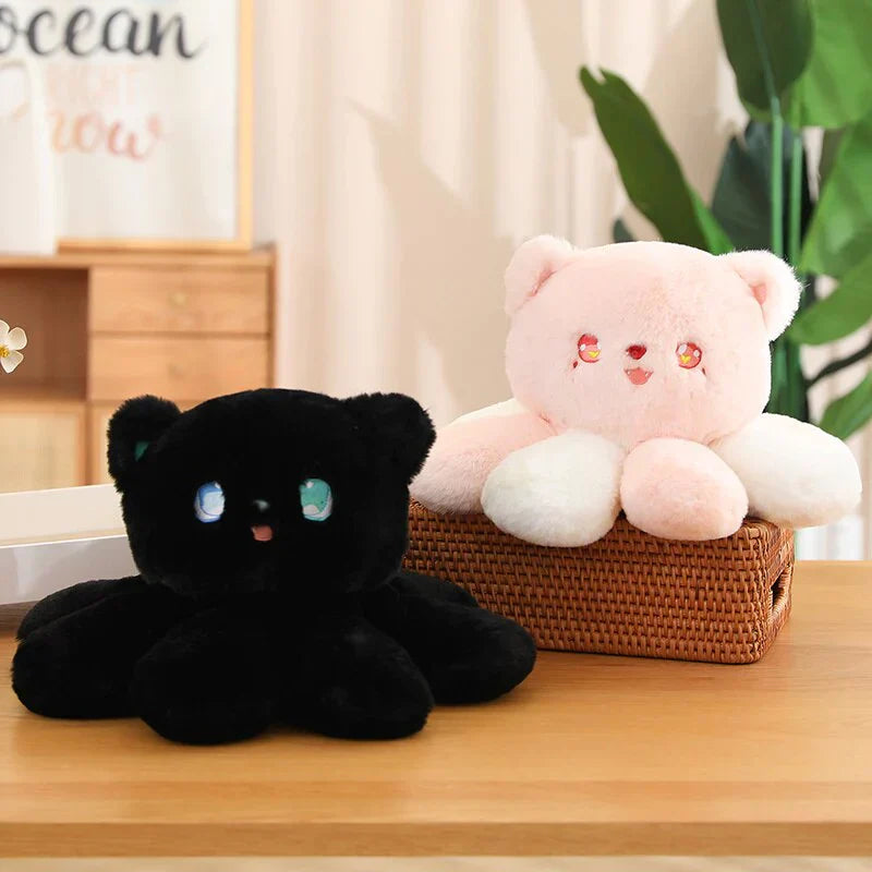 Kawaii Fluffy Cat-topus Plushies