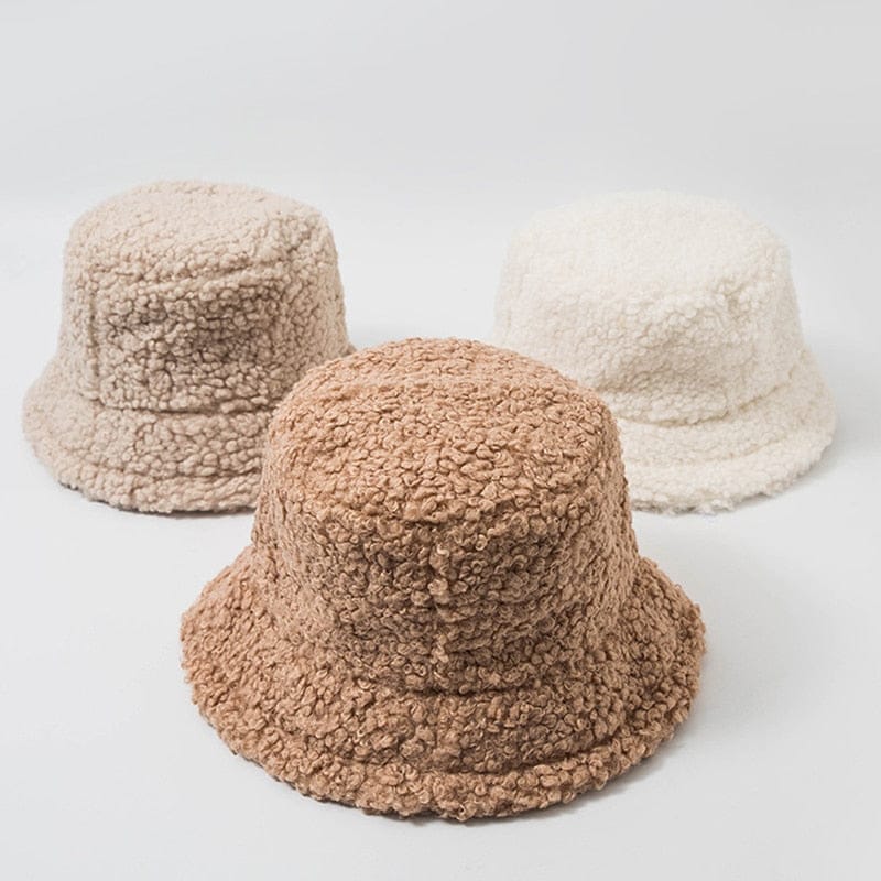 Fluffy Aesthetic Bucket Hats