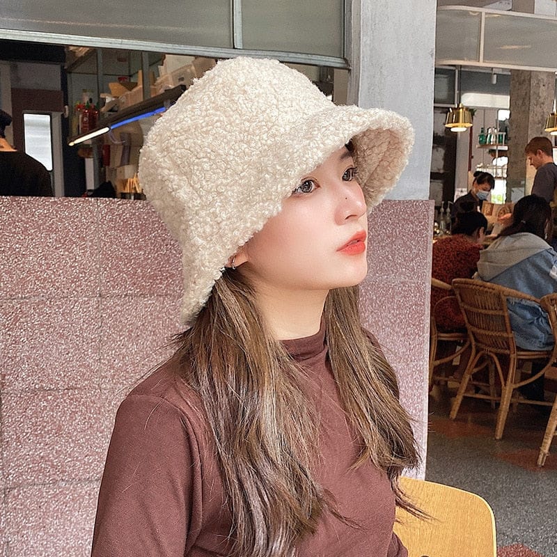 Fluffy Aesthetic Bucket Hats