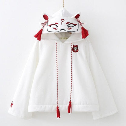 Kawaii Tassel Casual Sweet Foxy Hoodie