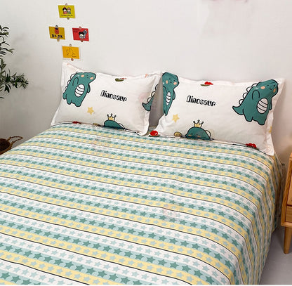 Kawaii Chonky Dinosaur Bedding Set