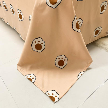 Millions of Panda Paw Prints Bedding Set