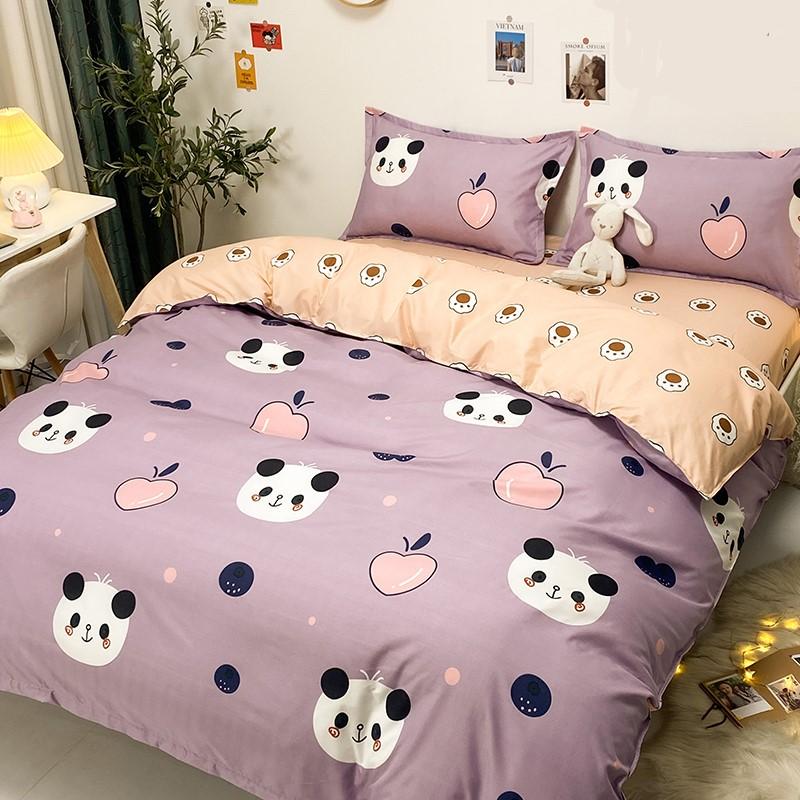 Millions of Panda Paw Prints Bedding Set