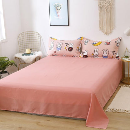 Adorable Bunny Print Bedding Set