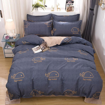 Best Vacation with Little Whale Bedding Set