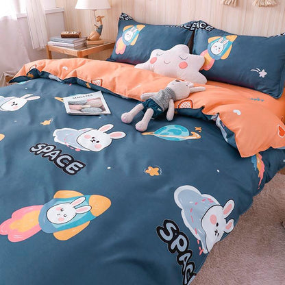 Bunny Space Adventures Bedding Set