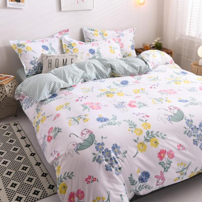 Cute Bunny Bedding Set