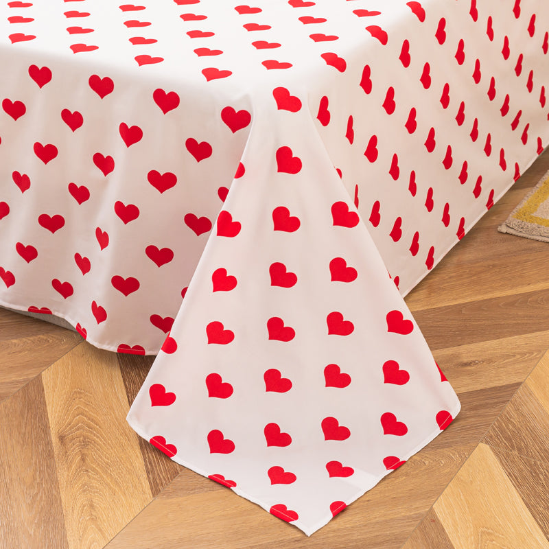 Cute Strawberry Animal Heart Bedding Set