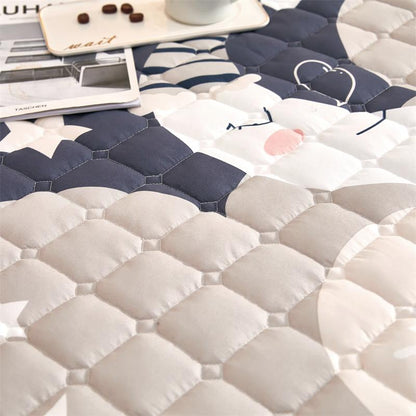 Goodnight Moon Quilted Fitted Bedsheet