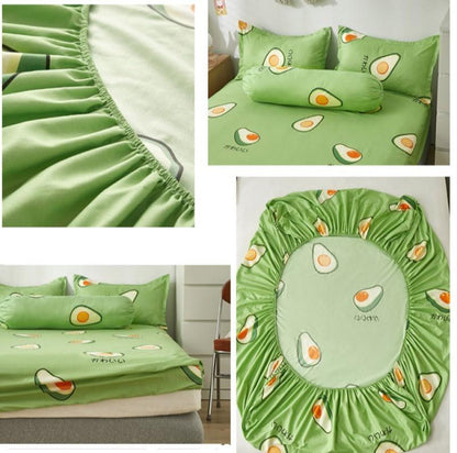 Japanese Avocado Fitted Bedsheets