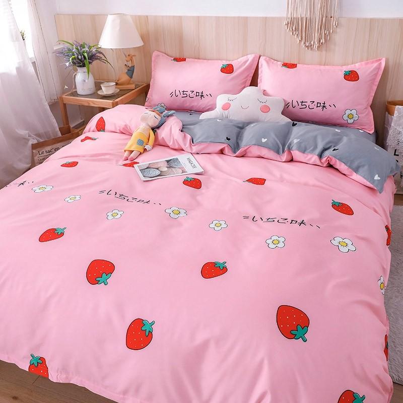 Japanese Strawberry Flavour Bedding Set