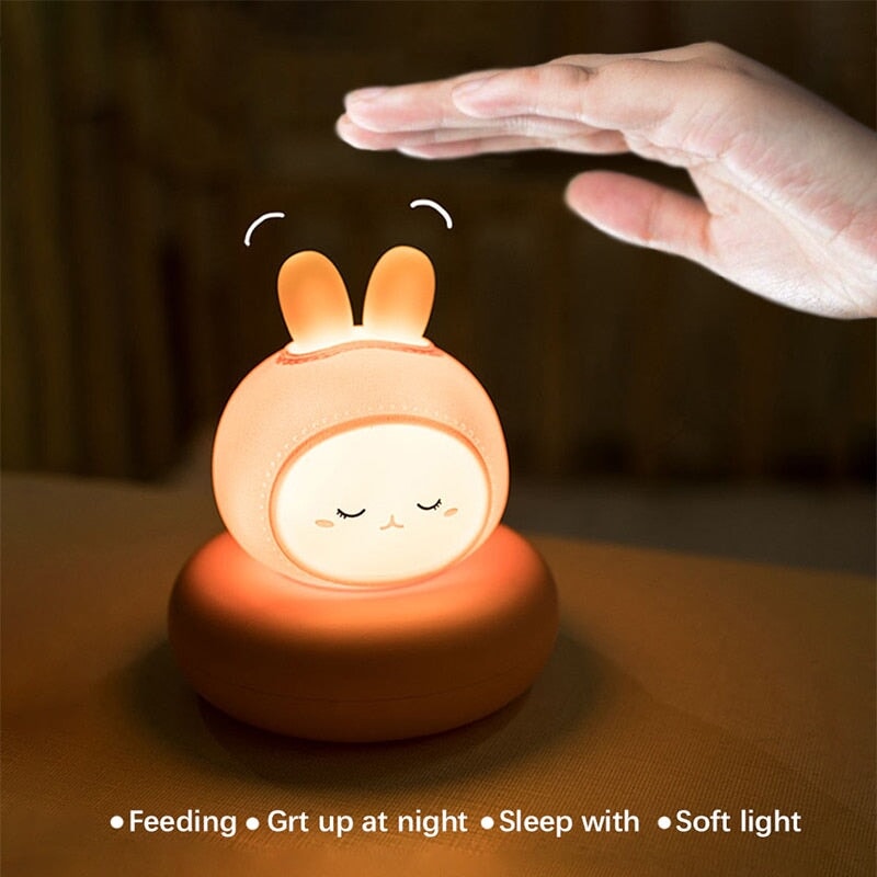 Kawaii Bear Bunny Duck Cat LED Night Light