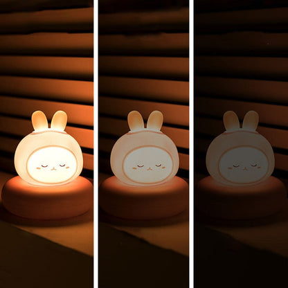 Kawaii Bear Bunny Duck Cat LED Night Light