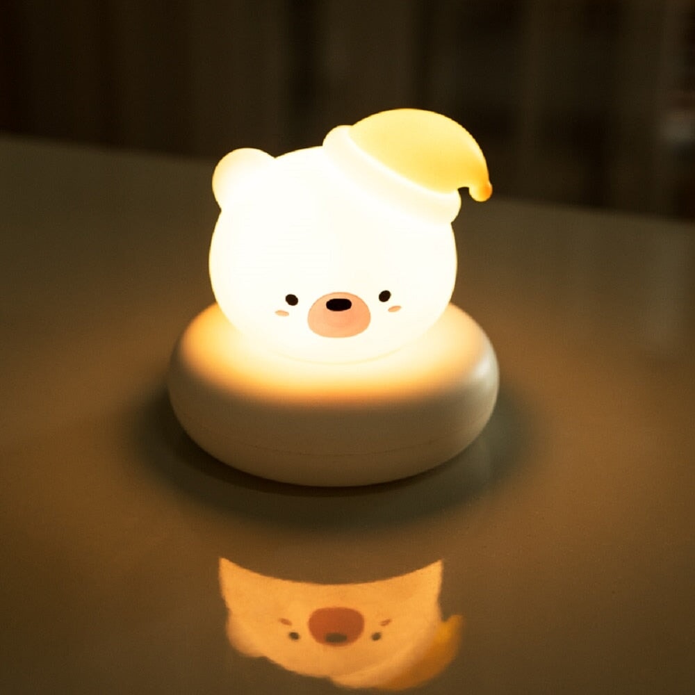 Kawaii Bear Bunny Duck Cat LED Night Light