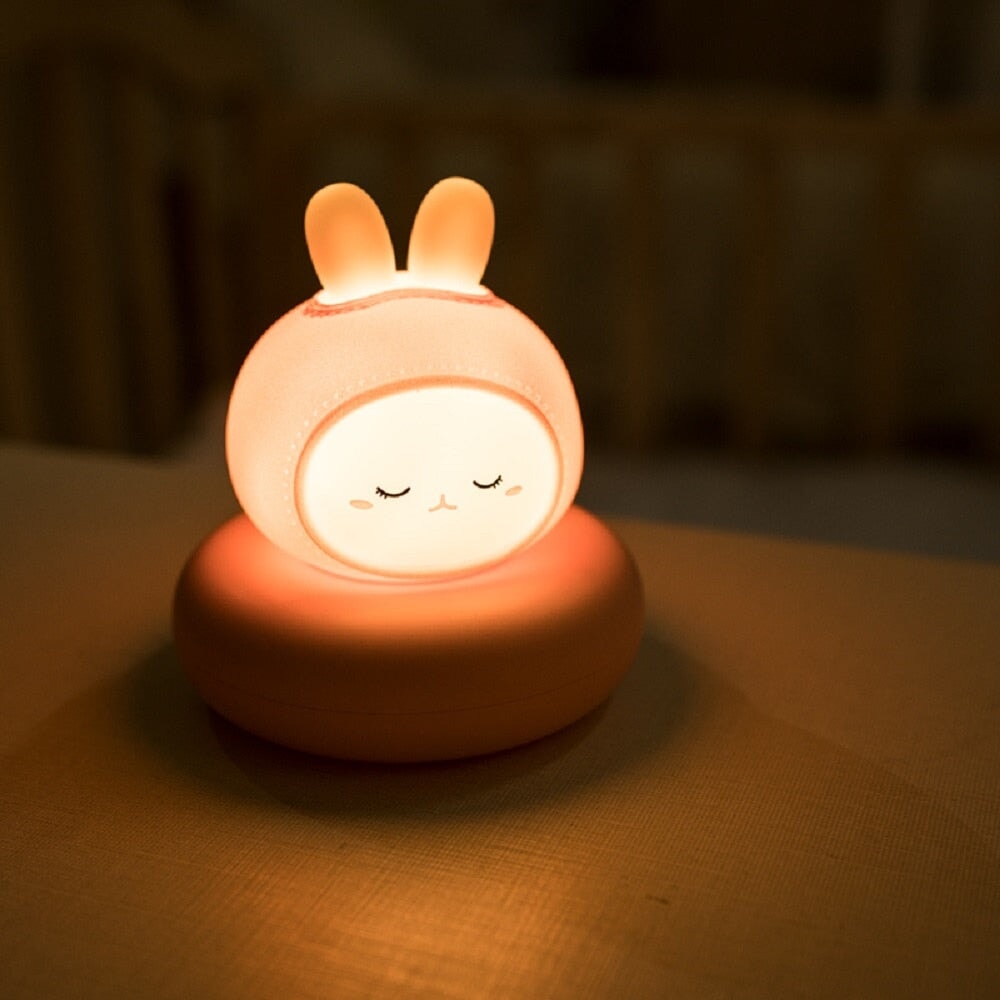 Kawaii Bear Bunny Duck Cat LED Night Light