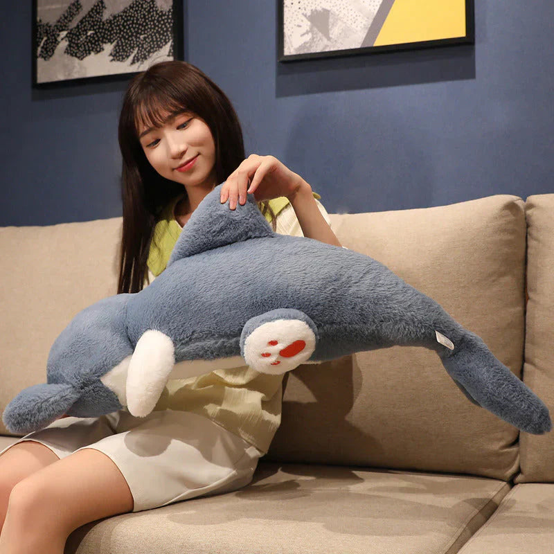 Kawaii Half Dolphin Half Cat Plushie