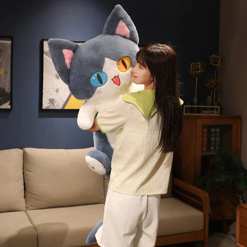 Kawaii Half Dolphin Half Cat Plushie