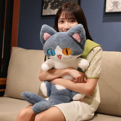 Kawaii Half Dolphin Half Cat Plushie