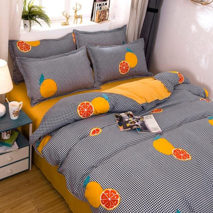 Kawaii Sweet Strawberry Bedding Set