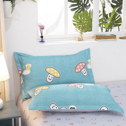 Kawaiies Cute Mushrooms Bedding Set