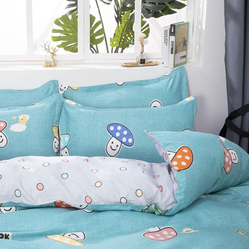 Kawaiies Cute Mushrooms Bedding Set