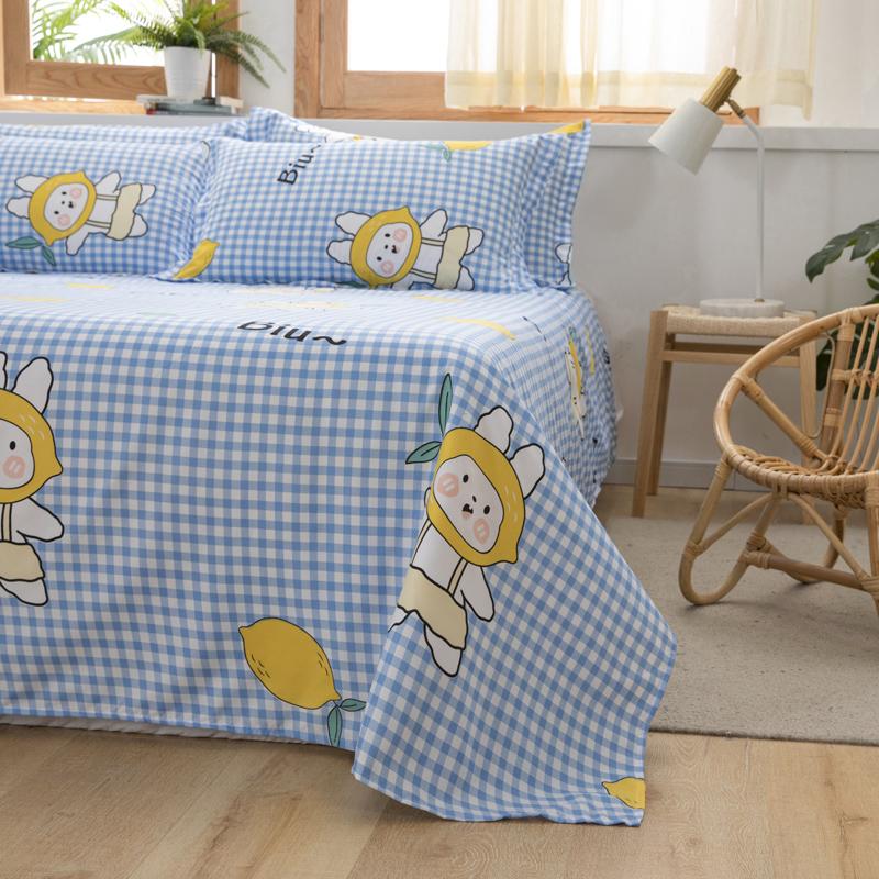 Lemon Hat Girl Bedding Set