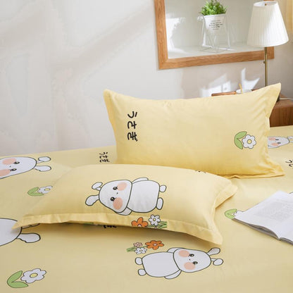 Plumpy Cute Rabbit Bedding Set