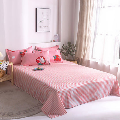 Strawberry Girl Pink Bedding Set