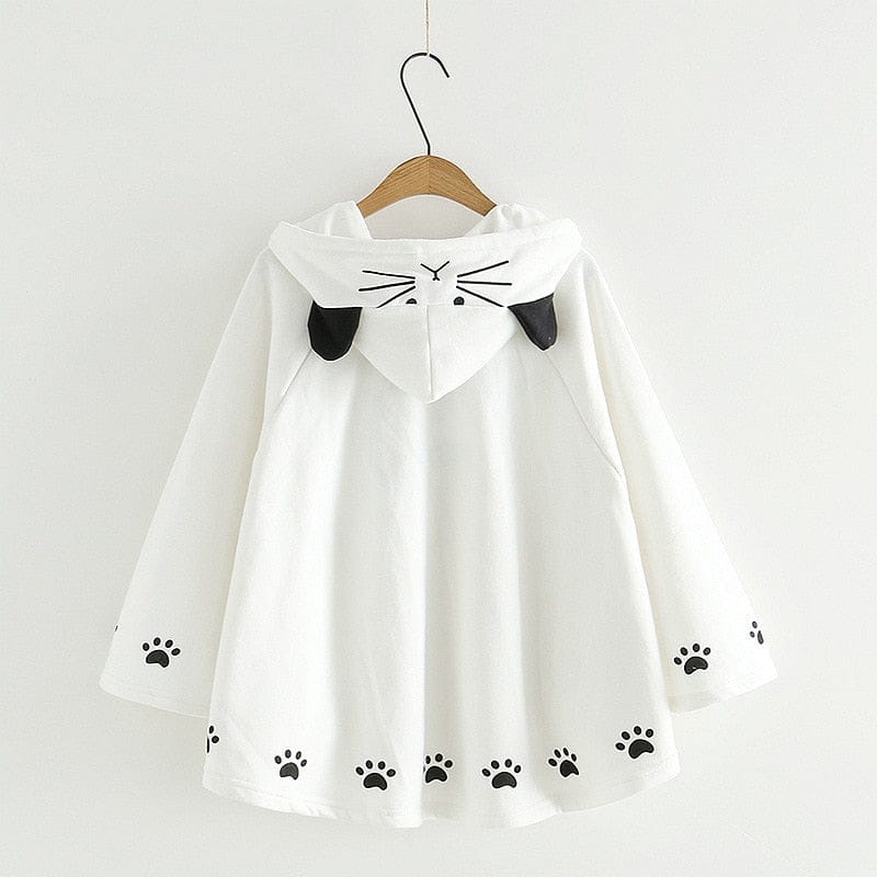 Kittie Ears Poncho Hoodie