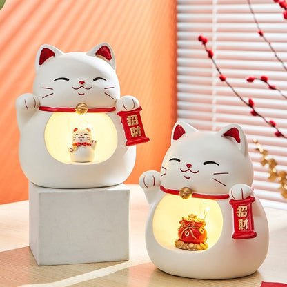 Lucky Cat Maneki Neko Light