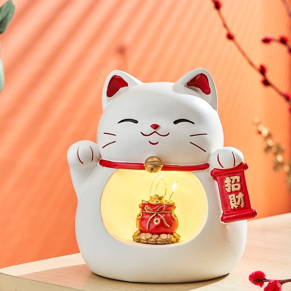 Lucky Cat Maneki Neko Light